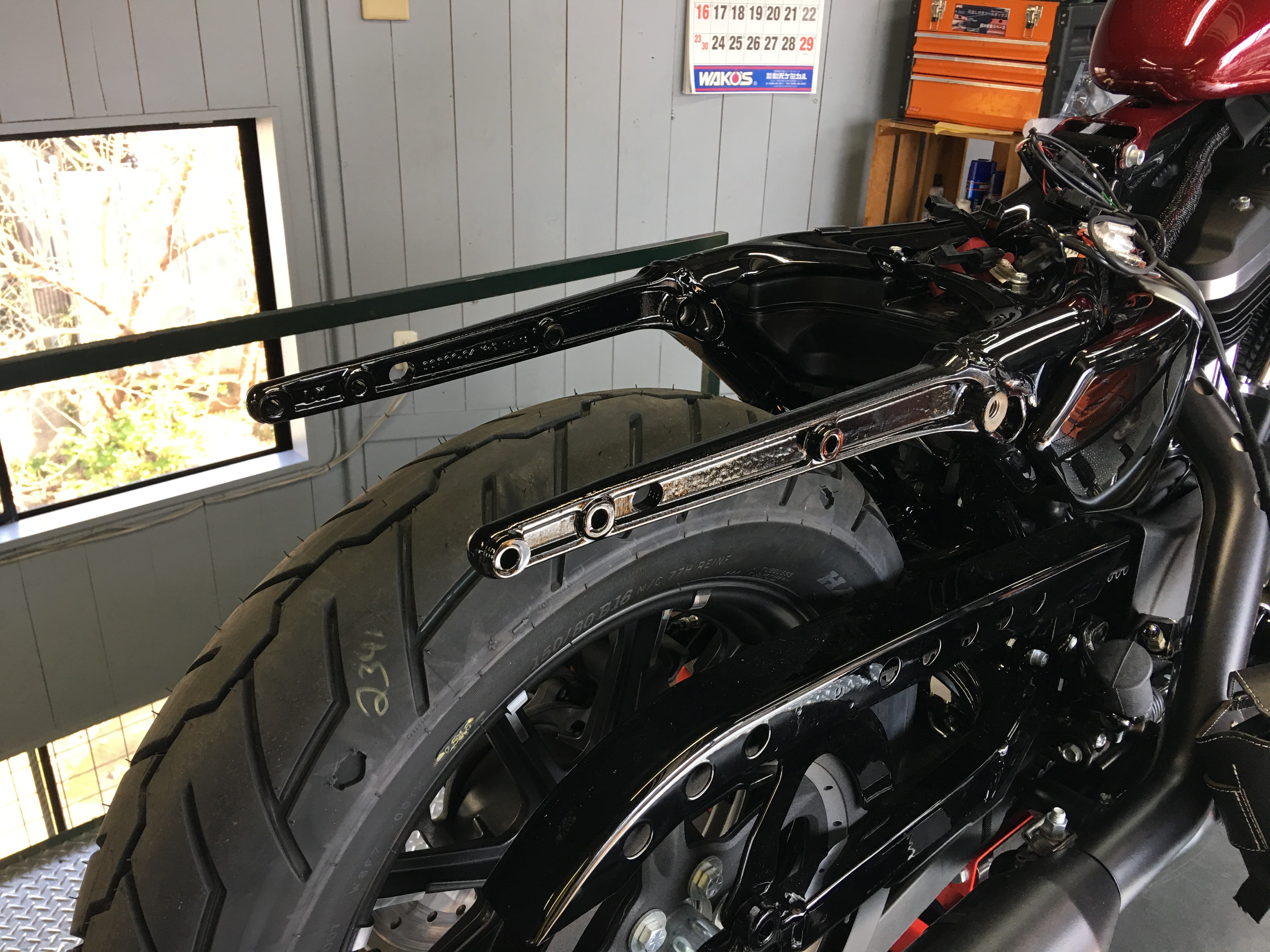 リアフェンダー交換 ハーレーダビッドソン 東久留米 （カスタム）｜ハーレーの新車、中古車