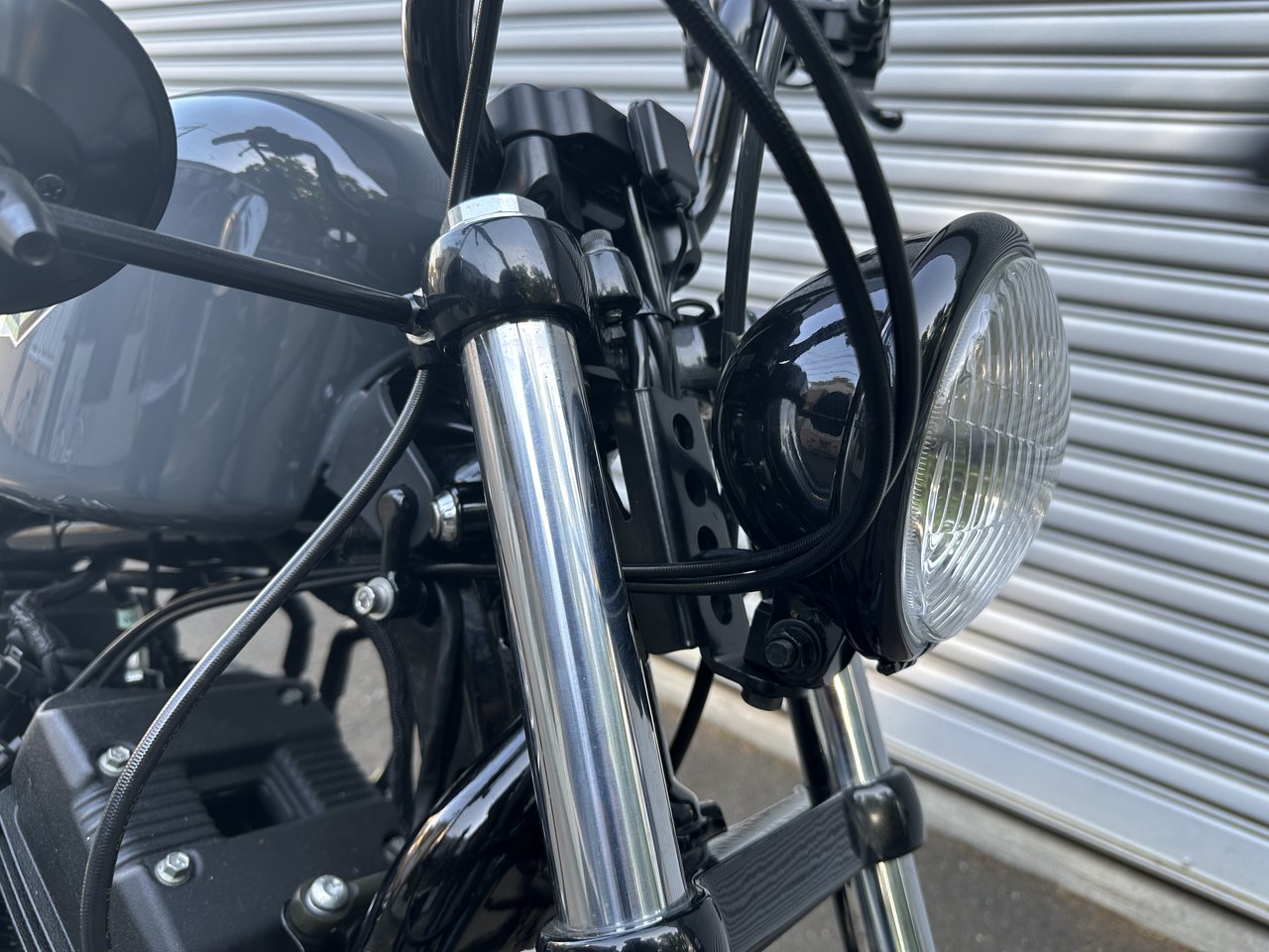 XL1200NS フロント周り ヘッドライト