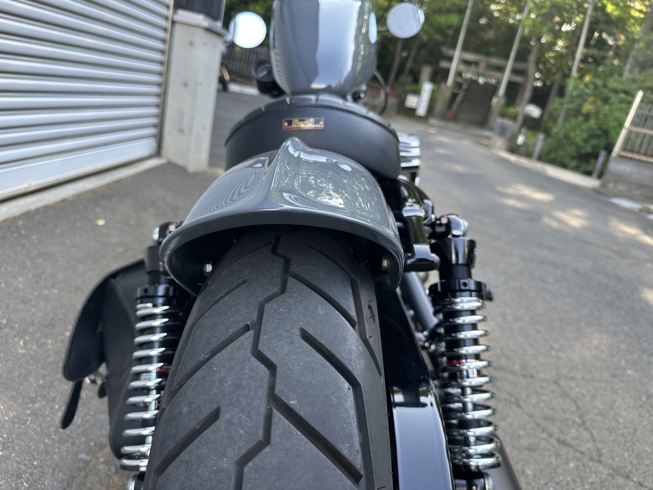 XL1200NS リアフェンダー塗装