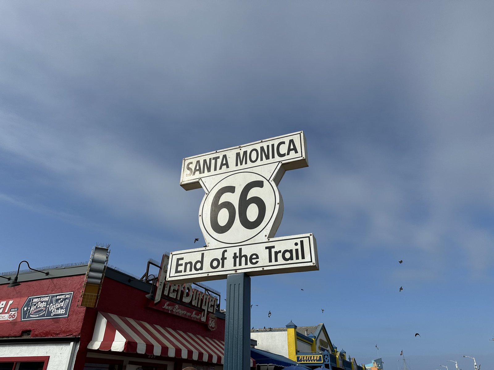 ルート66 サンタモニカ End of the Trail