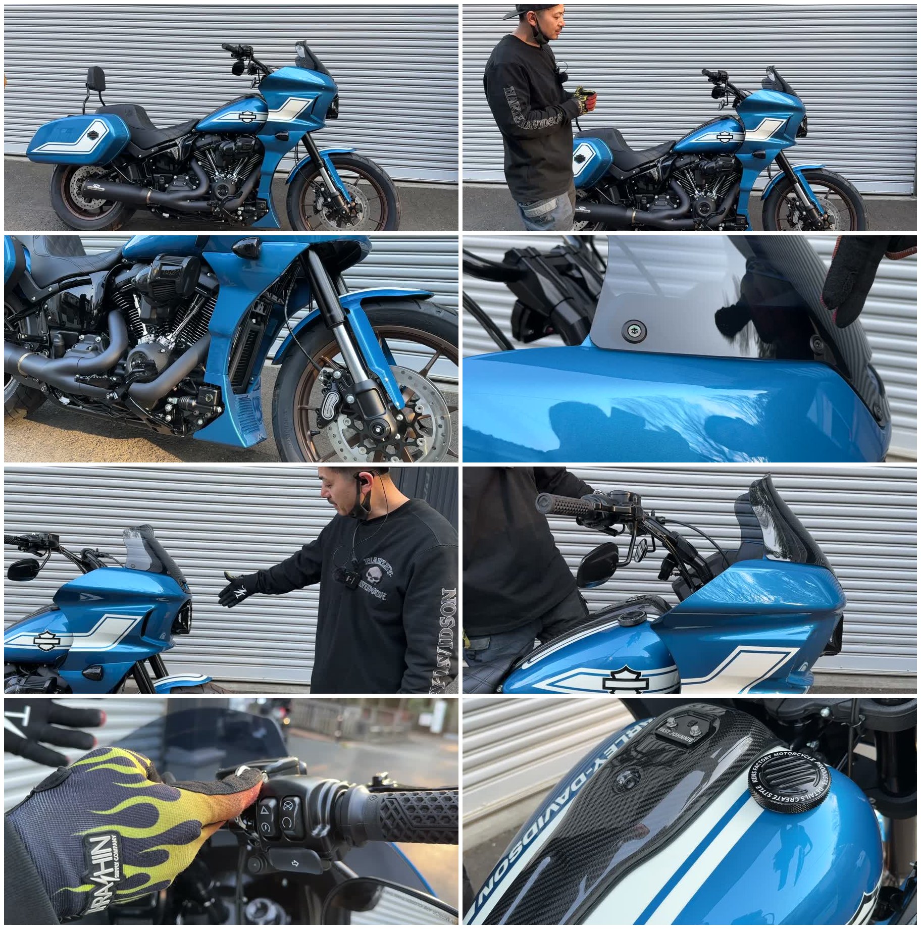 ローライダーST ファストジョニー仕様 カスタムディテール 8カット