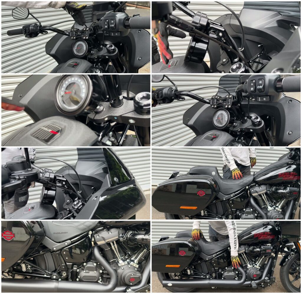 25年式ローライダーST ハンドル周りカスタム 各部