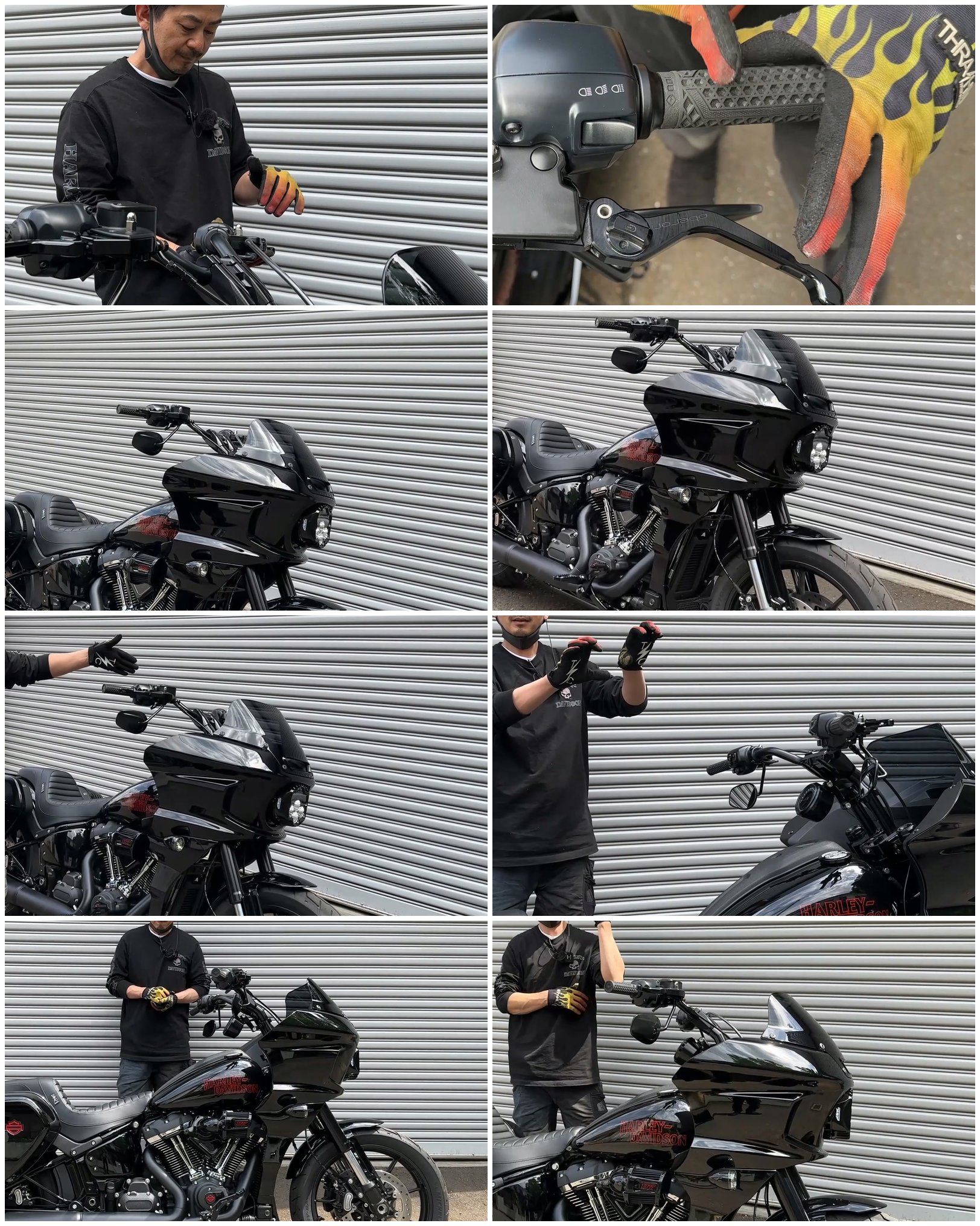2025年式ローライダーST カスタム 施工カット その2